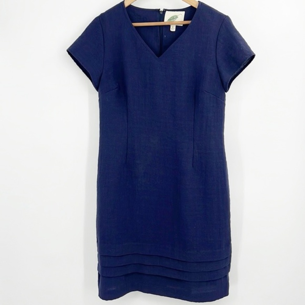 Nurture by Lamaze Navy Blue Layered Dress size Medium